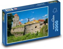 Hrad Querfurt, Německo Puzzle 2000 - 90x60 cm