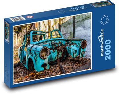 Zardzewiały weteran - Puzzle 2000 elementów, rozmiar 90x60 cm