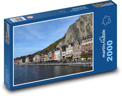 Belgicko - Dinant - Puzzle 2000 dielikov, rozmer 90x60 cm 