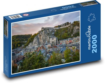 Belgie - Dinant  - Puzzle 2000 dílků, rozměr 90x60 cm