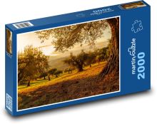Bäume, Obstgarten Puzzle 2000 Teile - 90 x 60 cm