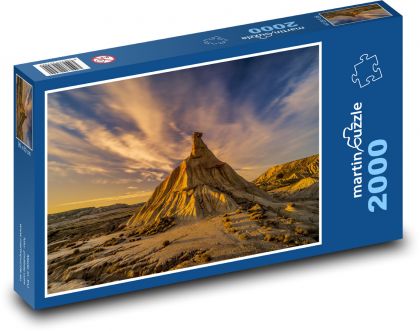 Hiszpania - pustynia - Puzzle 2000 elementów, rozmiar 90x60 cm