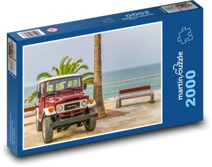 Off-road by the sea - Puzzle 2000 pieces, size 90x60 cm 