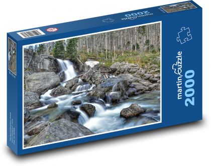 Lesní potok - puzzle 2000 dílků