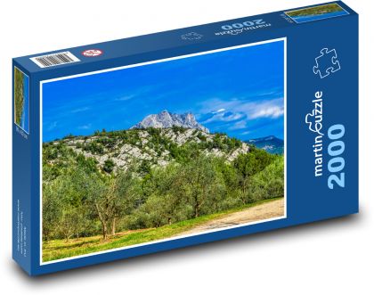 Provence - France - Puzzle 2000 pieces, size 90x60 cm 