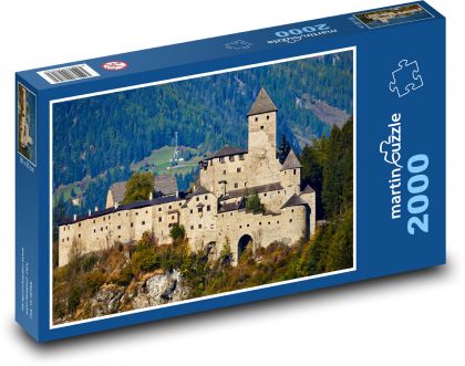 Hrad Taufers - Puzzle 2000 dielikov, rozmer 90x60 cm 