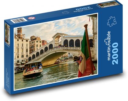 Włochy - Wenecja - Puzzle 2000 elementów, rozmiar 90x60 cm