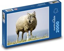 Vlk v rúchu baránkom Puzzle 2000 dielikov - 90 x 60 cm