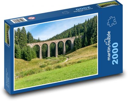 Chmarosského Viadukt - Puzzle 2000 pieces, size 90x60 cm 