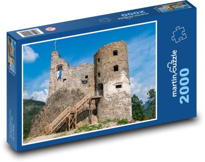 Slovakia - old castle - Puzzle 2000 pieces, size 90x60 cm 