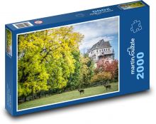 Zámocký park Puzzle 2000 dielikov - 90 x 60 cm