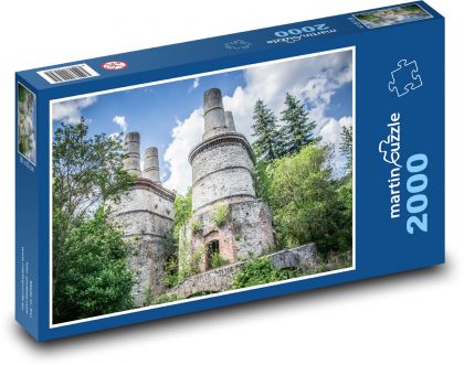 Památka - historická vápenka - Puzzle 2000 dílků, rozměr 90x60 cm