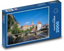 Český Krumlov Puzzle 2000 dielikov - 90 x 60 cm