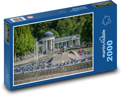 Lázně - kolonáda - puzzle 2000 dílků