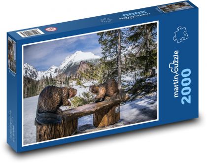 Štrbské pleso - puzzle 2000 dílků