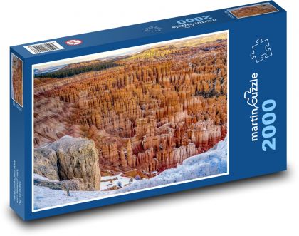 Bryce Canyon  - Puzzle 2000 dílků, rozměr 90x60 cm