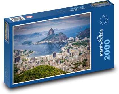 Brazil - Rio De Janeiro - Puzzle 2000 pieces, size 90x60 cm 