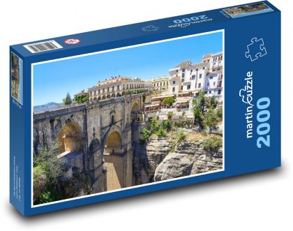 Hiszpania — Ronda - Puzzle 2000 elementów, rozmiar 90x60 cm