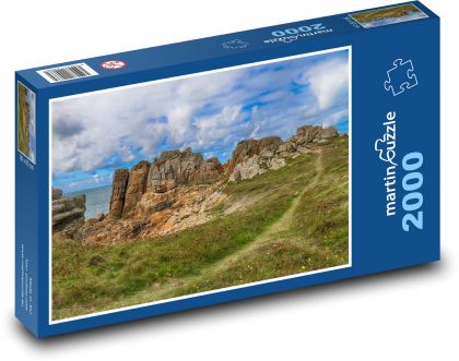 Landscape of Brittany - Puzzle 2000 pieces, size 90x60 cm 