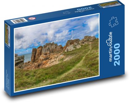 Landschaft der Bretagne - Puzzle - 2000 Teile