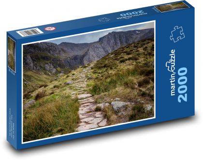 Cesta Hory Príroda - Puzzle 2000 dielikov, rozmer 90x60 cm 