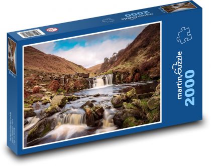 England - river - Puzzle 2000 pieces, size 90x60 cm 