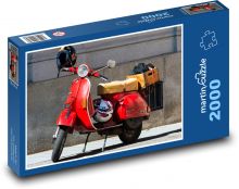 Hulajnoga - Vespa PX200e Puzzle 2000 elementów - 90x60 cm