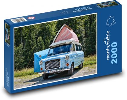 Stary kamper - Puzzle 2000 elementów, rozmiar 90x60 cm