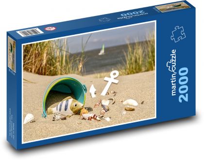 Sand, Meer, Urlaub - Puzzle - 2000 Teile
