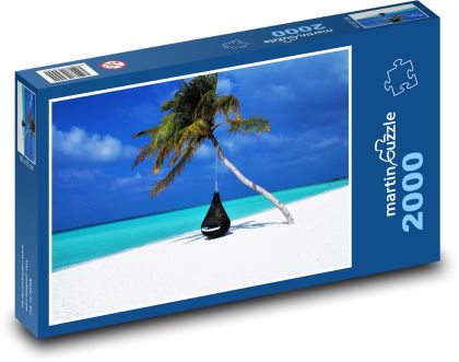 Malediven - Palme - Puzzle - 2000 Teile