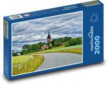 Dedina, vidiek Puzzle 2000 dielikov - 90 x 60 cm