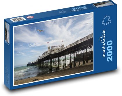 Brighton Palace Pier - Puzzle 2000 dílků, rozměr 90x60 cm