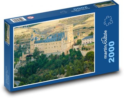 Spanien - Schloss Segovia - Puzzle - 2000 Teile