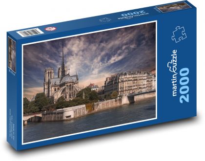 Notre Dame, Paris - Puzzle 2000 pieces, size 90x60 cm 