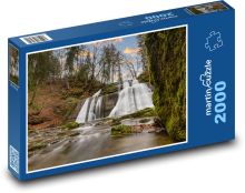 Vodopády, příroda Puzzle 2000 - 90x60 cm