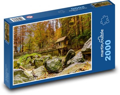 Nature, autumn - Puzzle 2000 pieces, size 90x60 cm 