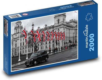 UK - London - Puzzle 2000 pieces, size 90x60 cm 