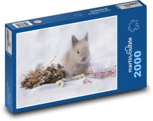 Králíček - velikonoční, jaro Puzzle 2000 - 90x60 cm