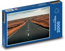 Diaľnica - cestovanie, cesty Puzzle 2000 dielikov - 90 x 60 cm