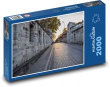 Street - sunset, dusk Puzzle 2000 pieces - 90 x 60 cm