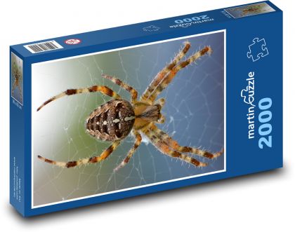 Spinne - Spinnennetz - Puzzle - 2000 Teile