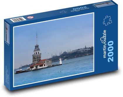 Turecko - more, Istanbul - Puzzle 2000 dielikov, rozmer 90x60 cm 