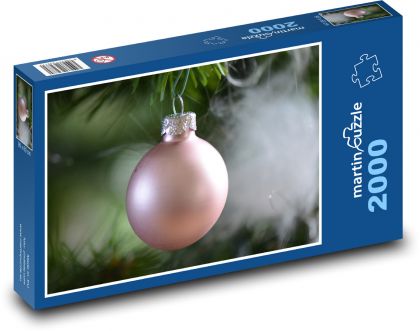 Ozdoba - vianočné, dekorácie - Puzzle 2000 dielikov, rozmer 90x60 cm 