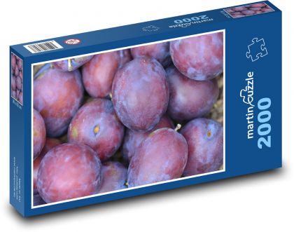 Plums - fruit - Puzzle 2000 pieces, size 90x60 cm 