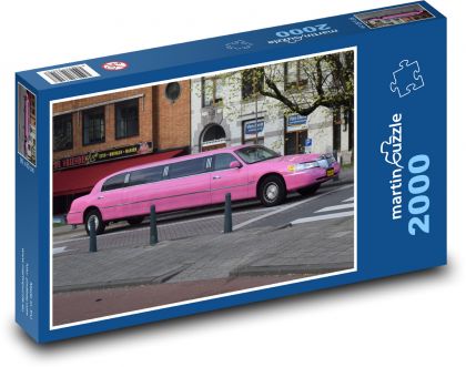 Rosa Limousine - Puzzle - 2000 Teile