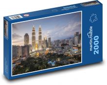 Kuala Lumpur, towers Puzzle 2000 pieces - 90 x 60 cm