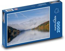 Rieka - jesenná príroda Puzzle 2000 dielikov - 90 x 60 cm