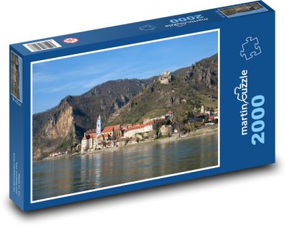 Austria - Dunaj - Puzzle 2000 elementów, rozmiar 90x60 cm