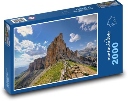 High mountains - Alps - Puzzle 2000 pieces, size 90x60 cm 