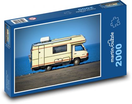 Motor home - Mercedes Benz - Puzzle 2000 pieces, size 90x60 cm 